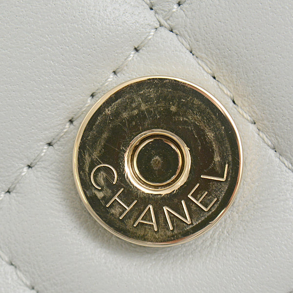 Top Quality Chanel Lambskin Matelasse Chain Wallet Bag