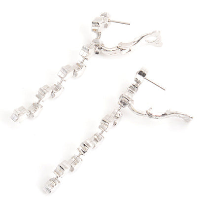 Top Quality Chanel Comet Star Diamond Earrings 750WG