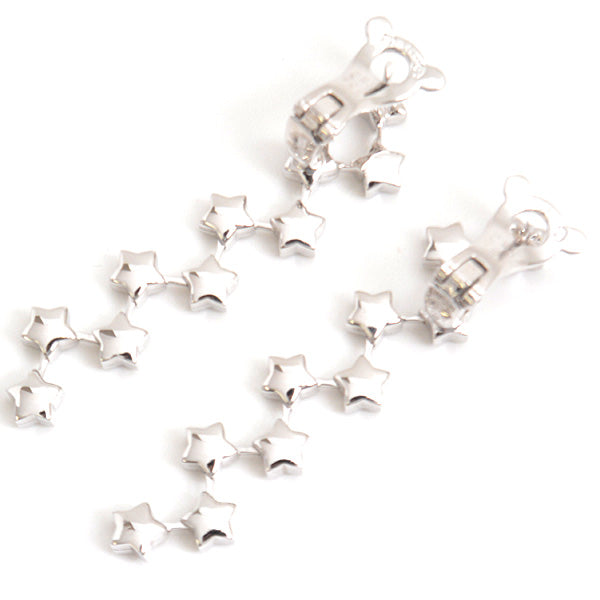 Top Quality Chanel Comet Star Diamond Earrings 750WG