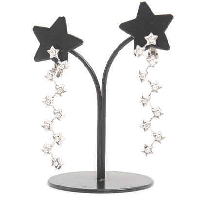 Top Quality Chanel Comet Star Diamond Earrings 750WG
