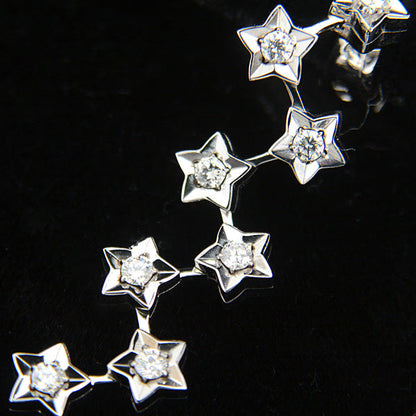 Top Quality Chanel Comet Star Diamond Earrings 750WG