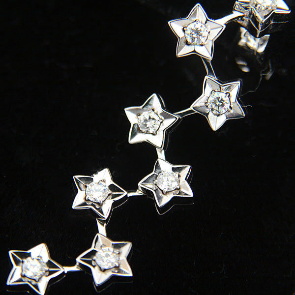 Top Quality Chanel Comet Star Diamond Earrings 750WG