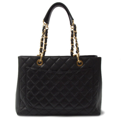 Top Quality Chanel Caviar Skin Chain Shoulder Bag Black