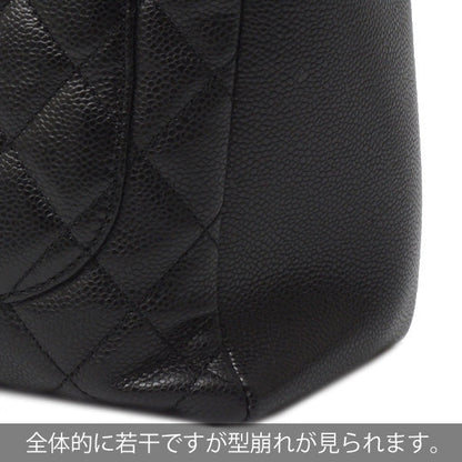Top Quality Chanel Caviar Skin Chain Shoulder Bag Black