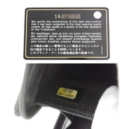 Top Quality Chanel Caviar Skin Long Wallet Black