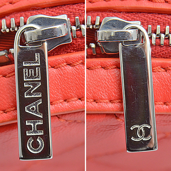 Top Quality Chanel Leather Matelasse Half Coco Chain Shoulder Bag