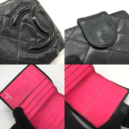 Top Quality Chanel Cambon Ligne Wallet Leather Short Wallet in New Condition