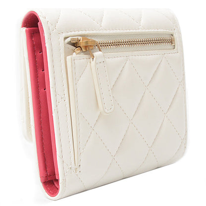 Top Quality Chanel Leather Matelasse Small Flap Wallet
