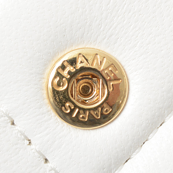 Top Quality Chanel Leather Matelasse Small Flap Wallet