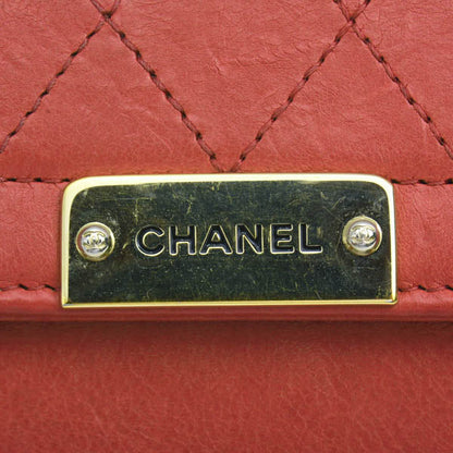 Top Quality Chanel Compact Trifold Wallet Rose Pink