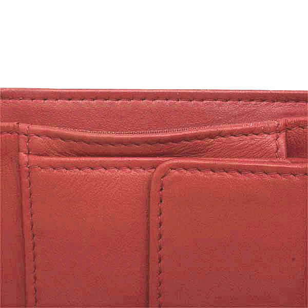 Top Quality Chanel Compact Trifold Wallet Rose Pink