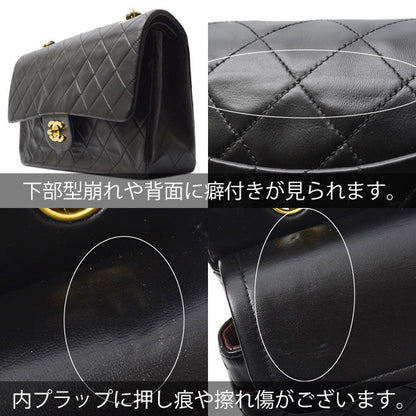 Top Quality Chanel Lambskin Double Flap Chain Shoulder Bag