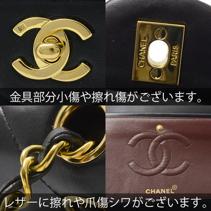 Top Quality Chanel Lambskin Double Flap Chain Shoulder Bag