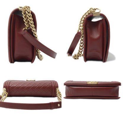 Top Quality Chanel Lambskin Boy Chain Shoulder Bag