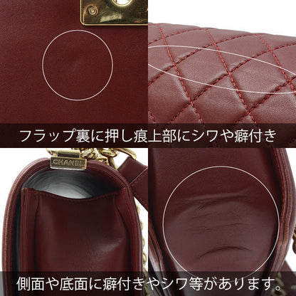 Top Quality Chanel Lambskin Boy Chain Shoulder Bag