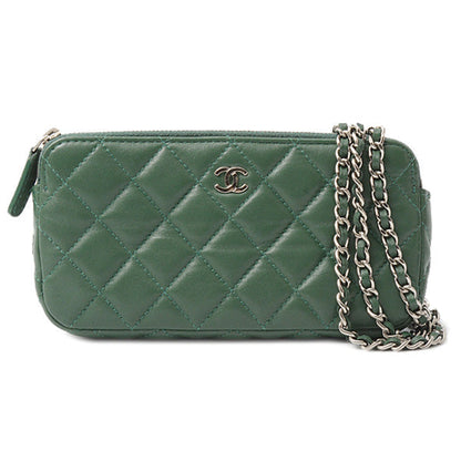 Top Quality Chanel Lambskin Matelasse Chain Wallet Shoulder Bag