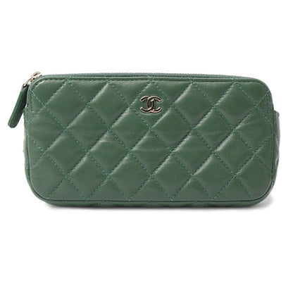 Top Quality Chanel Lambskin Matelasse Chain Wallet Shoulder Bag