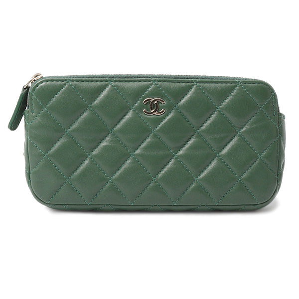 Top Quality Chanel Lambskin Matelasse Chain Wallet Shoulder Bag
