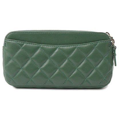 Top Quality Chanel Lambskin Matelasse Chain Wallet Shoulder Bag