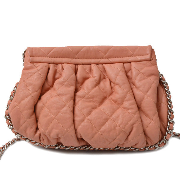 Top Quality Chanel Matelasse Luxury Chain Shoulder Bag Calfskin Pink