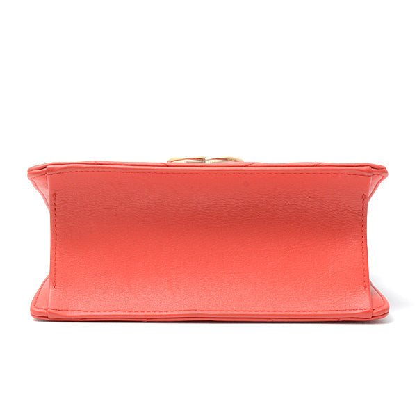 Top Quality Chanel Chevron Leather Chain Shoulder Bag Red