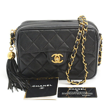 Top Quality Chanel Lambskin Matelasse Fringe Chain Shoulder Bag