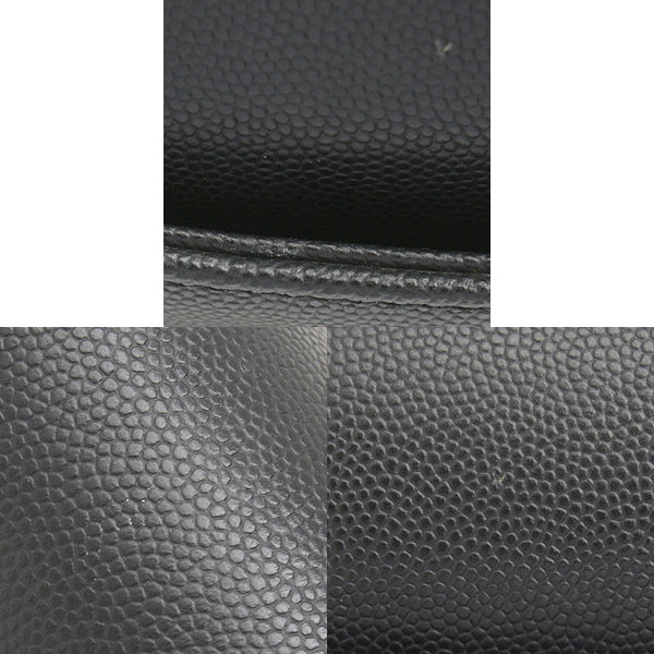 Top Quality Chanel Caviar Skin Waist Bag Black