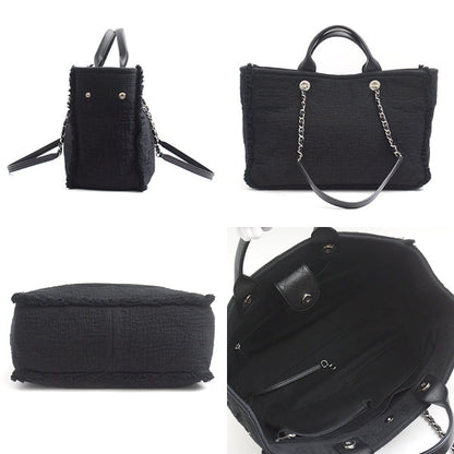 Top Quality Chanel Canvas Deauville 2WAY Tote Bag