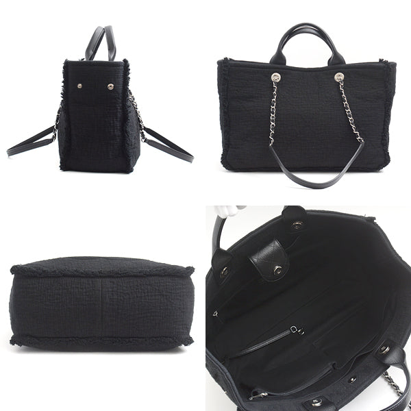 Top Quality Chanel Canvas Deauville 2WAY Tote Bag