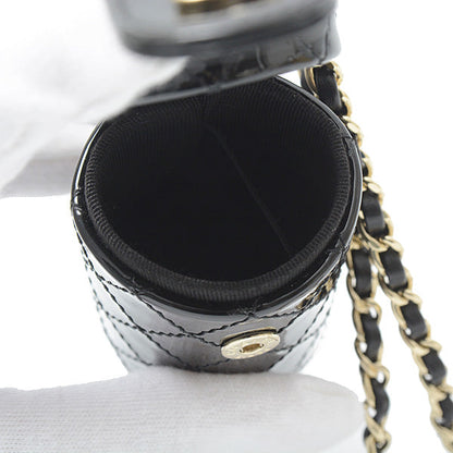 Top Quality Chanel Patent Leather Chain Shoulder Lip Case