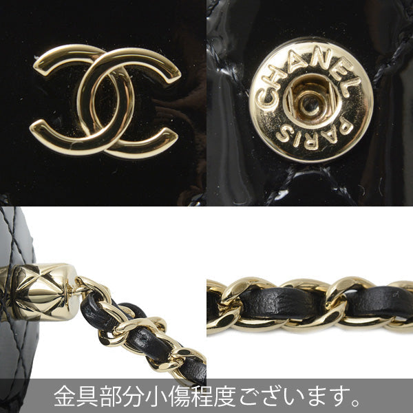 Top Quality Chanel Patent Leather Chain Shoulder Lip Case