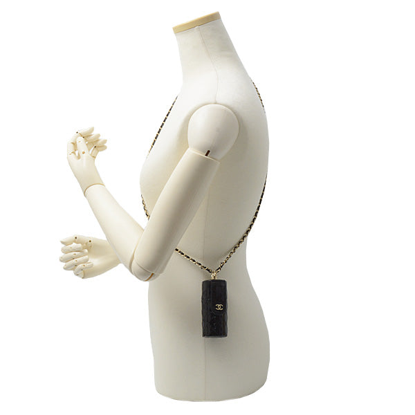 Top Quality Chanel Patent Leather Chain Shoulder Lip Case