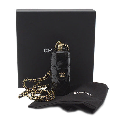 Top Quality Chanel Patent Leather Chain Shoulder Lip Case
