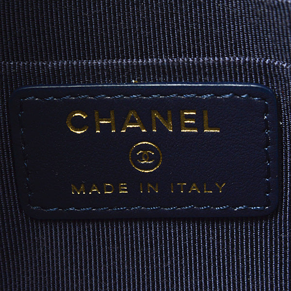 Top Quality Chanel Pouch for Women and Men. Navy. New