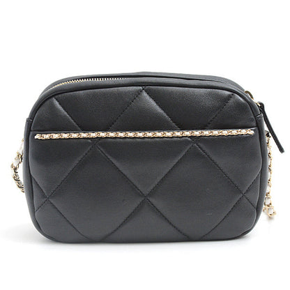 Top Quality Chanel Lambskin Chain Shoulder Bag Black