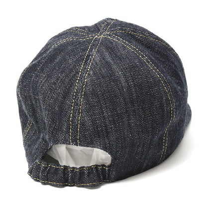 Top Quality Chanel Denim Cap Cotton Navy Unisex