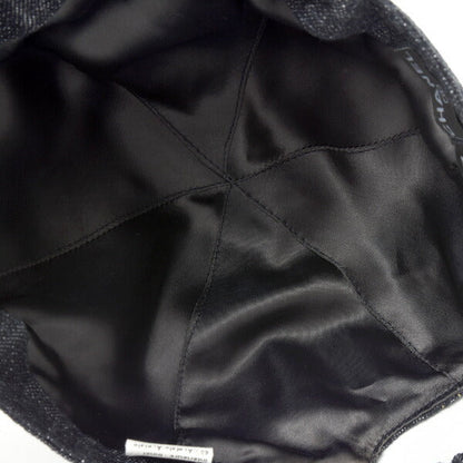 Top Quality Chanel Denim Cap Cotton Navy Unisex