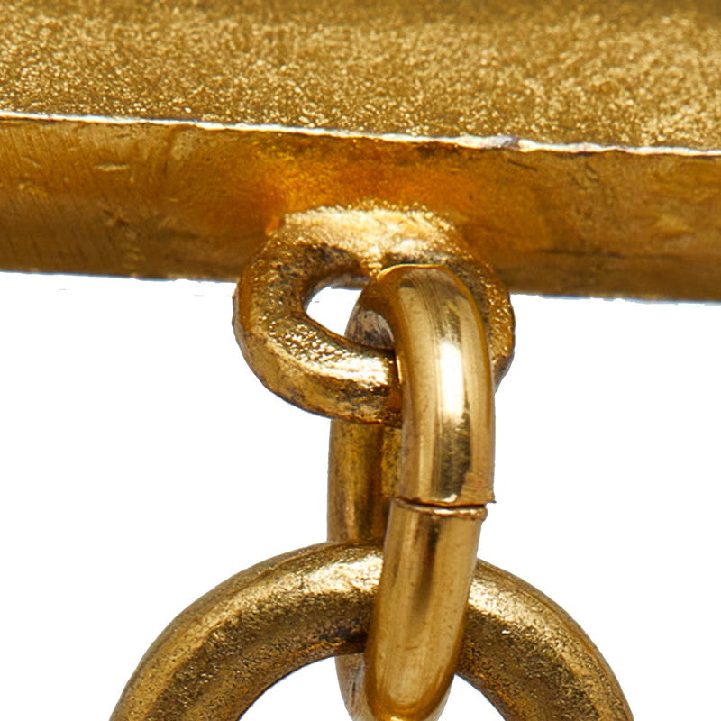 Top Quality Chanel Vintage Logo Coco Mark Coin Brooch Gold Plated