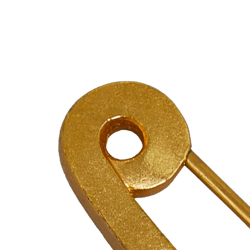Top Quality Chanel Vintage Logo Coco Mark Coin Brooch Gold Plated