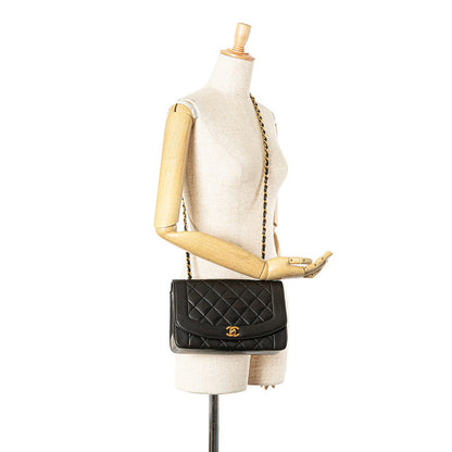 Top Quality Chanel Diana 25 Matelasse Chain Shoulder Bag