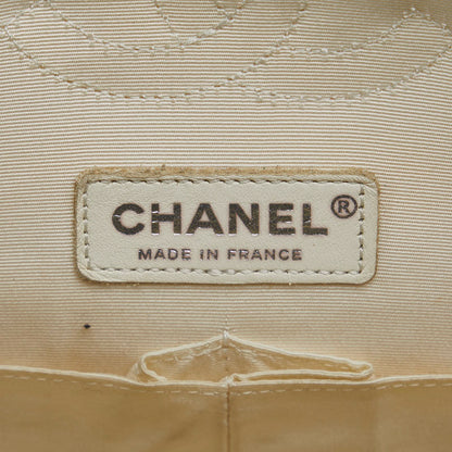 Top Quality Chanel Flap Chain Shoulder Bag Canvas White Black Ladies