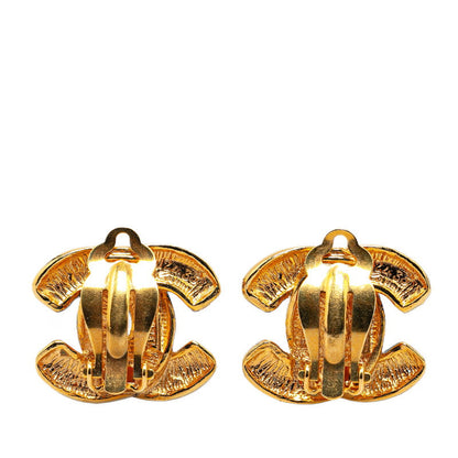 Top Quality Chanel Matelasse Coco Mark Clip-On Earrings