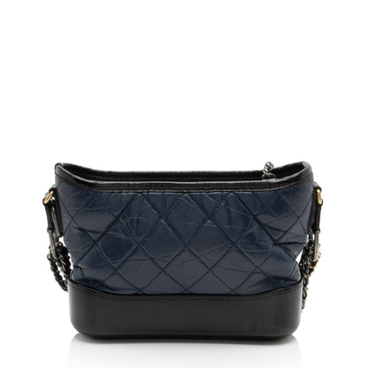 Top Quality Chanel Aged Calfskin Gabrielle Small Hobo (SHF-HRtG2w)