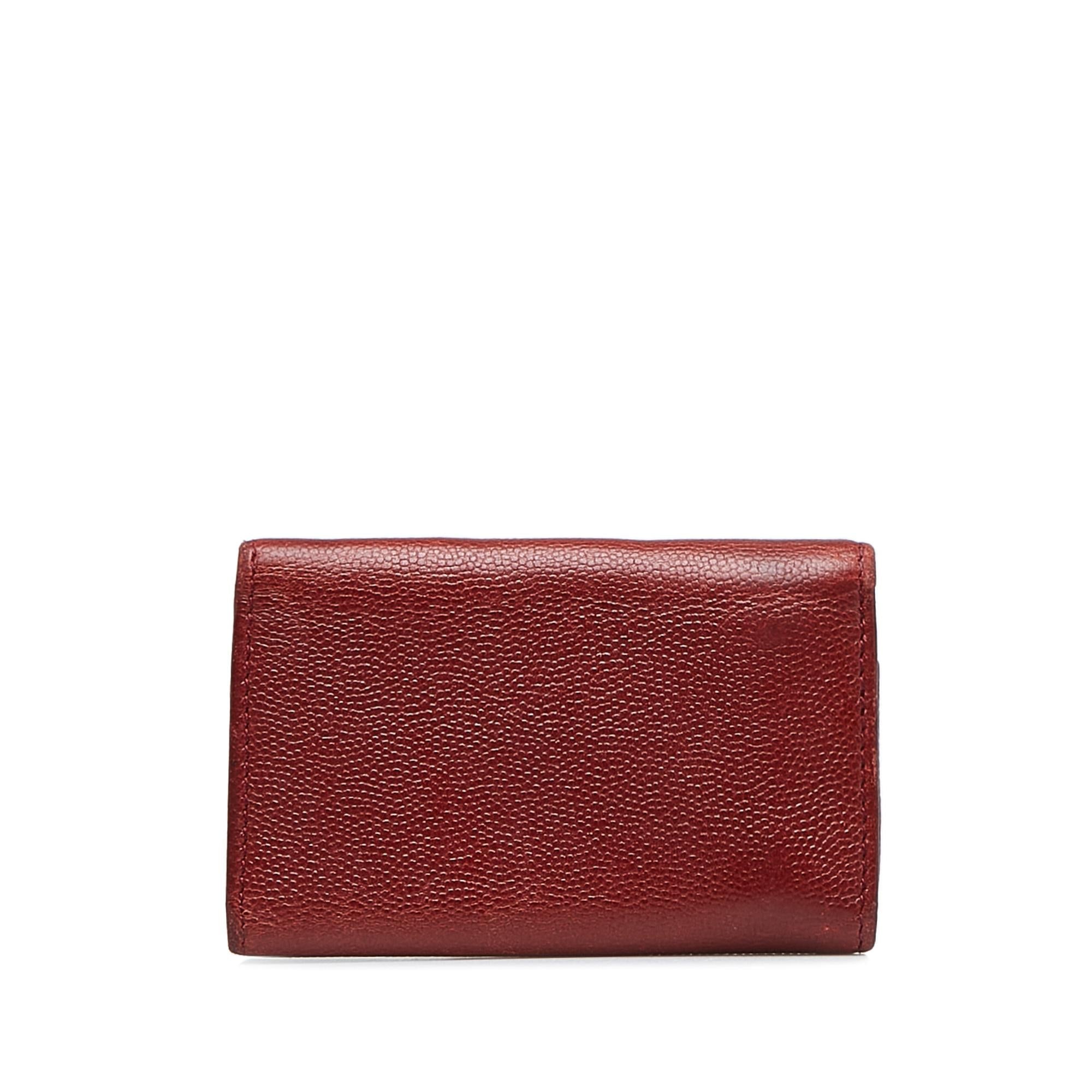 Top Quality Chanel CC Caviar Leather Key Holder (SHG-Q0z0Em)
