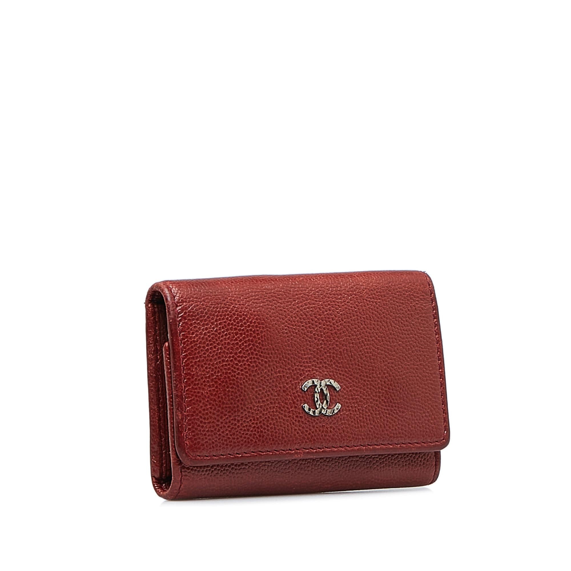 Top Quality Chanel CC Caviar Leather Key Holder (SHG-Q0z0Em)
