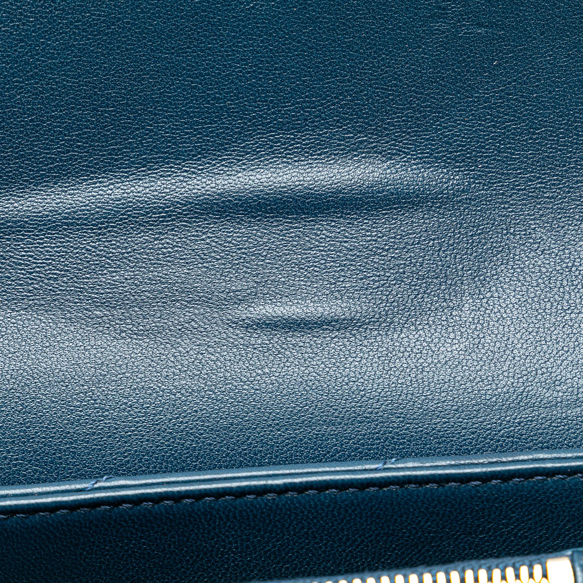 Top Quality Chanel CC Chevron Calfskin Envelope Clutch (SHG-Nah7n1)