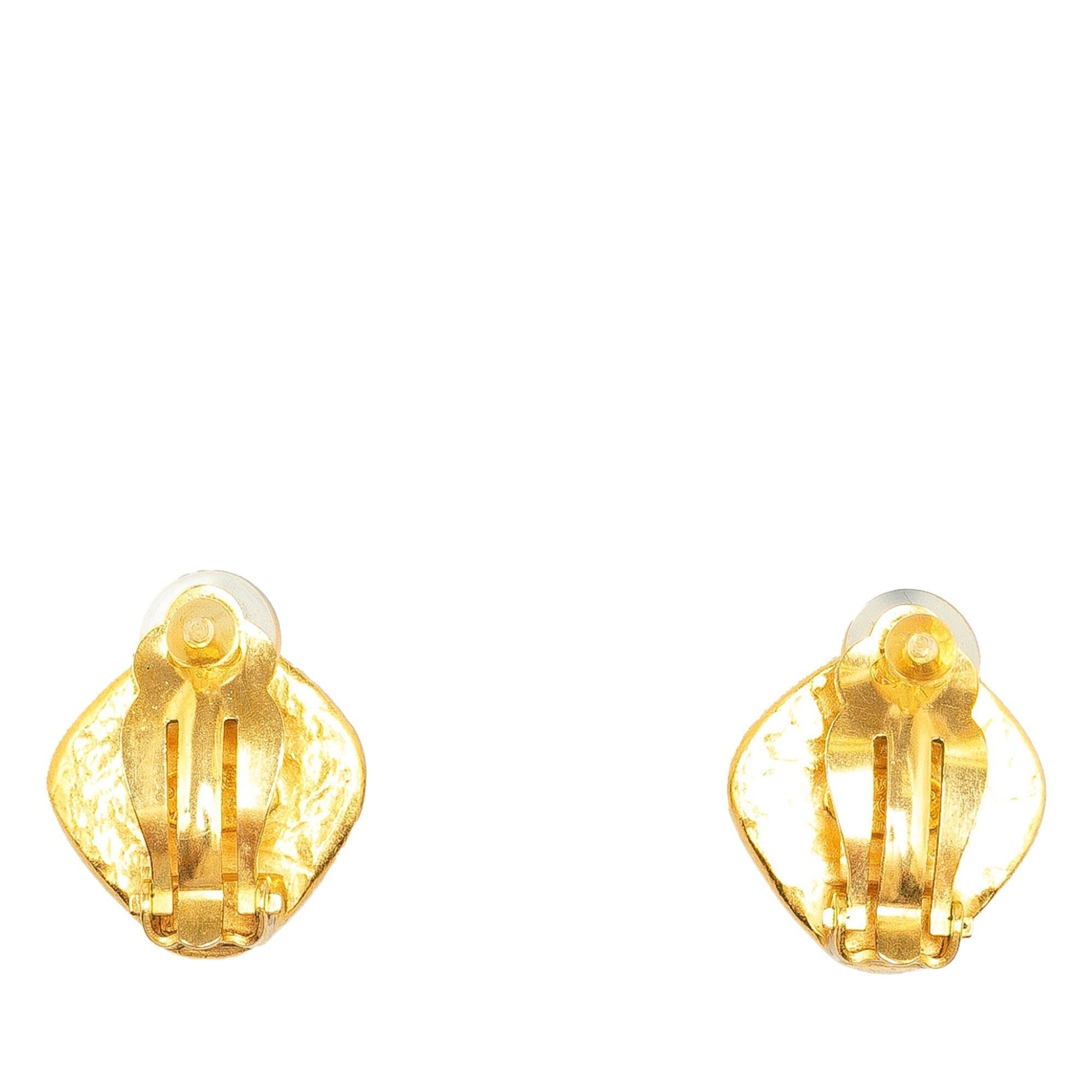 Top Quality Chanel CC Clip on Earrings (SHG-o61wmG)