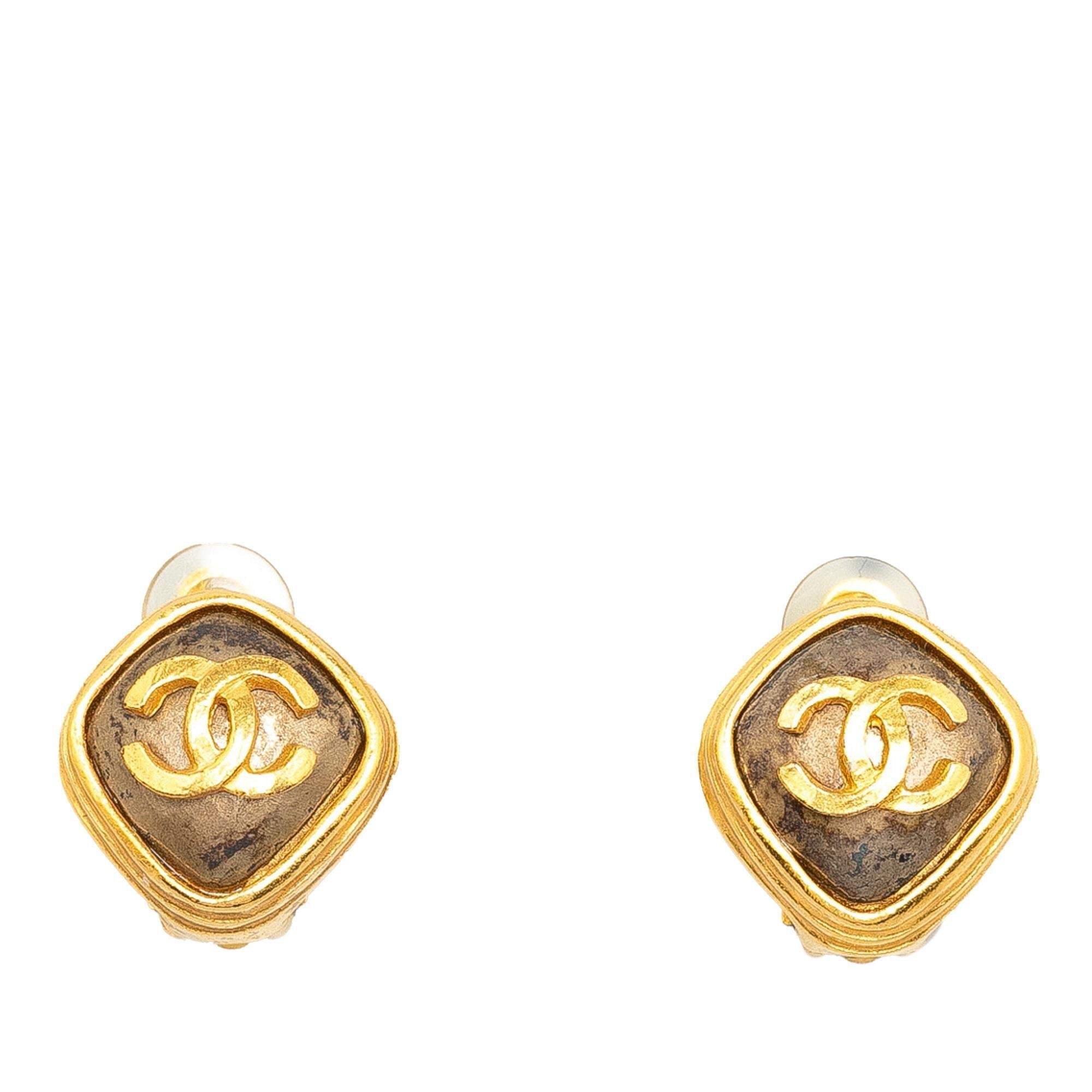 Top Quality Chanel CC Clip on Earrings (SHG-o61wmG)