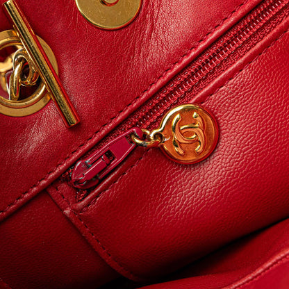 Top Quality Chanel CC Lambskin Chain Tote (SHG-60sefo)