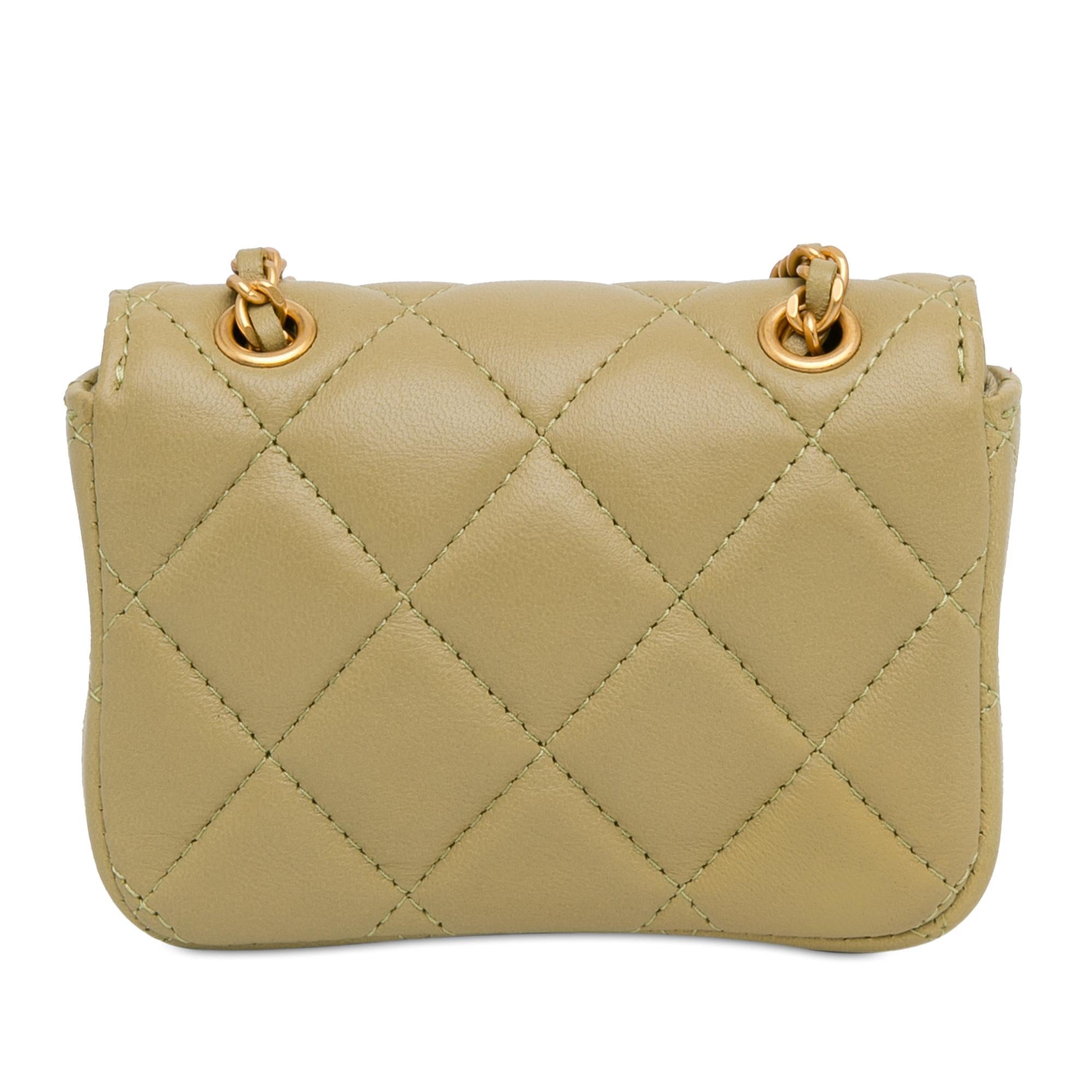 Top Quality Chanel CC Quilted Calfskin Belt Bag (SHG-WnVN3d)